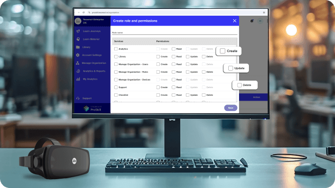 Proskill Role Based User Management 