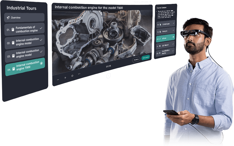 XR Learn-Immersive 3D interactive training